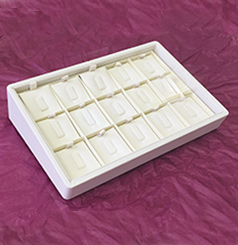 Bellaire Stackable Angled Ring Clip Tray