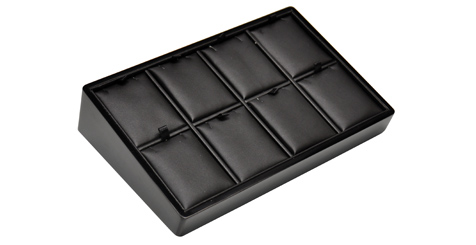 Bellaire Stackable Angled 8 Pendant Tray Black