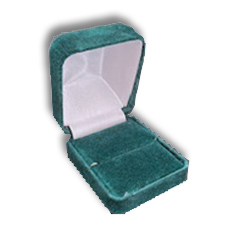 Teal High Dome Ring Box