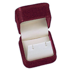 Florence Earring Box (burgundy)