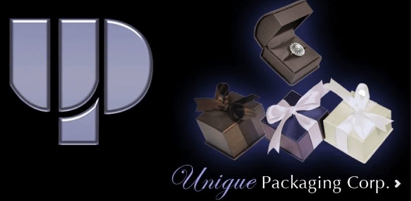 A picture of some jewelry boxes with the words " unique packaging ".