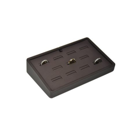 A black plastic box with three holes on top.