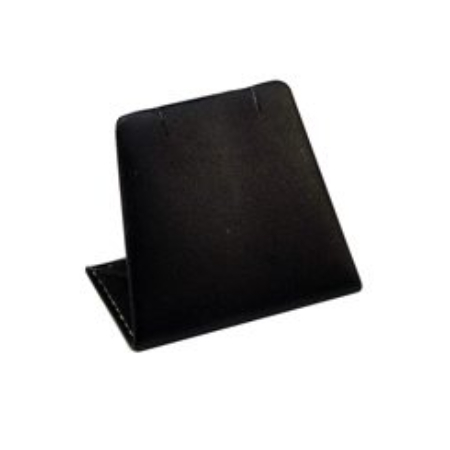 A black tablet case is sitting on top of a table.