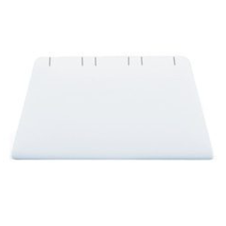 A white paper with holes for writing.