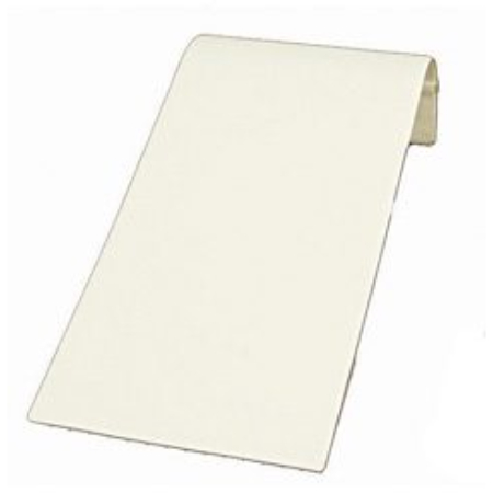 A white sheet of paper on top of a table.